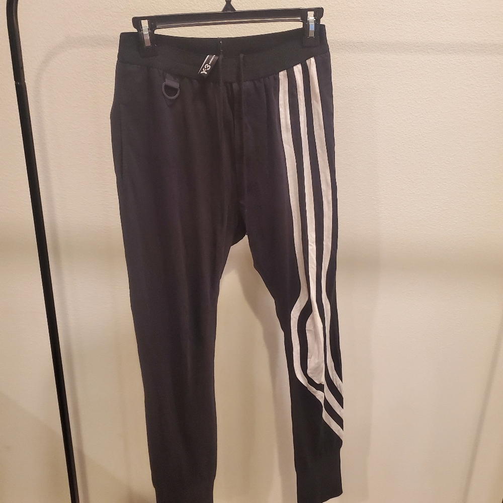 Y-3 Black and White Pants - Picture 3 of 8